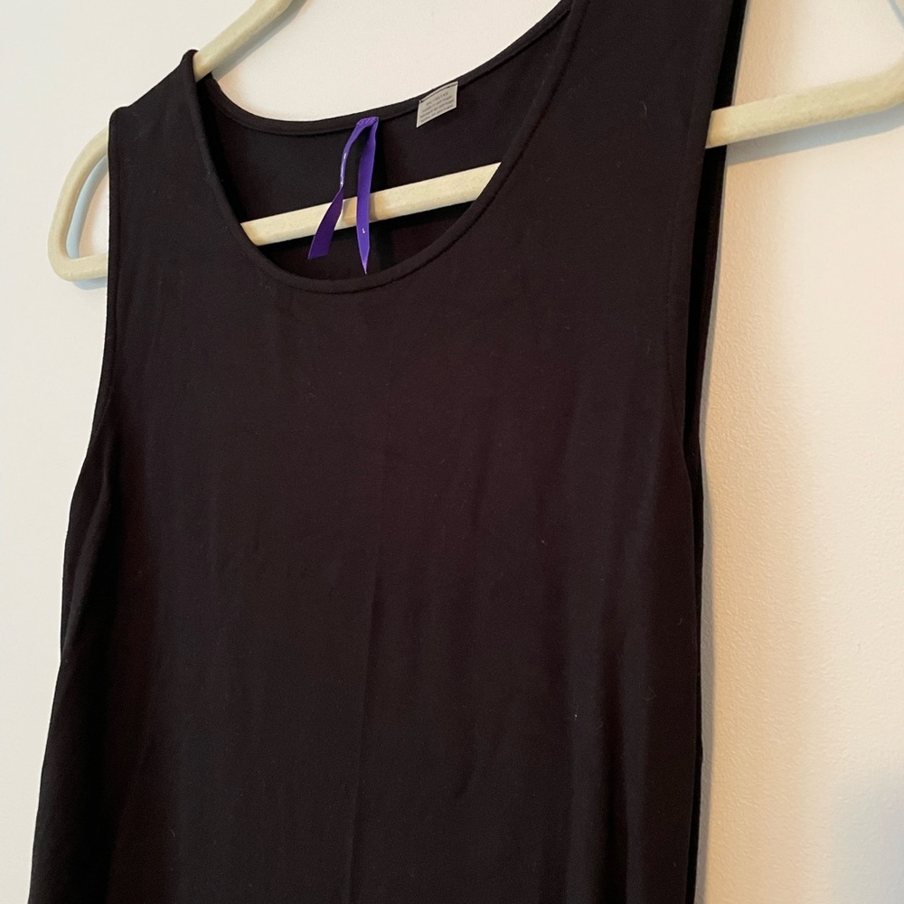 Seraphine large black maternity dress